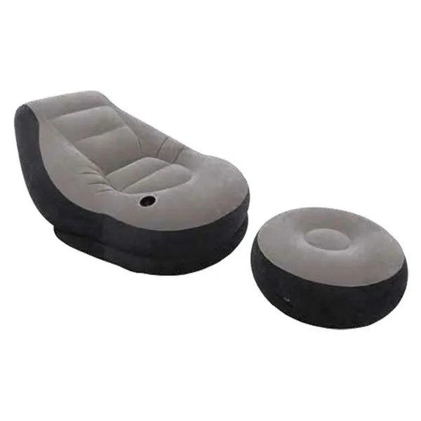 Intex Кресло надувное 102х137х79см "Ultra Lounge" с пуфиком