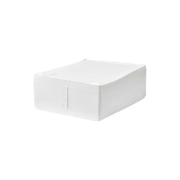 Сумка для хранения IKEA SKUBB икеа скубб кофр для хранения вещей, белый, 44х55х19 см