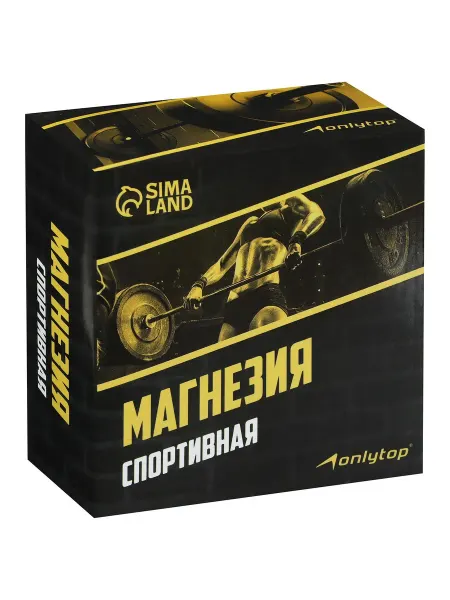 Onlytop Спортивная магнезия для тяжёлой атлетики в коробке