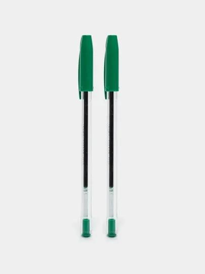 Ручка шариковая Linc Offix 1,0 мм (зеленый), 2 шт