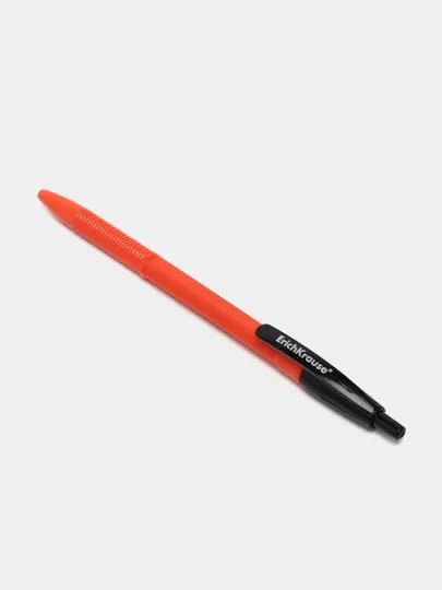 Ручка шариковая автоматическая ErichKrause R-301 Matic Orange 0.7, цвет черный 38513