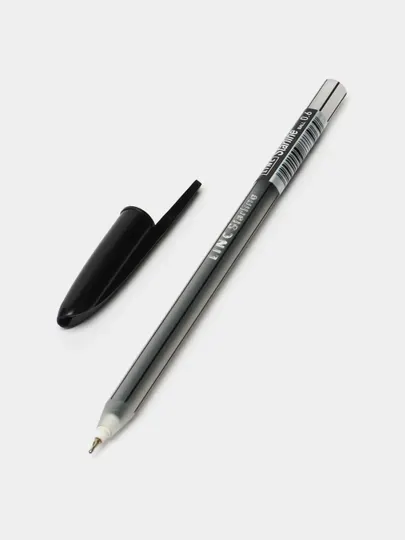 Ручка шариковая Lazor Starline 0,6мм (черная) Linc 5 штук