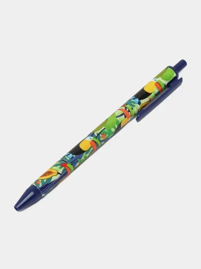 Ручка шариковая Hatber Papaya/Папайя, автоматическая , синяя, 0.7 мм, BP078450, по 3 шт