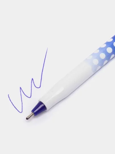 Ручка шариковая Offix 1,0мм Linc 5 штук 2 синие, 1 черная, 1 зеленая, 1 красная
