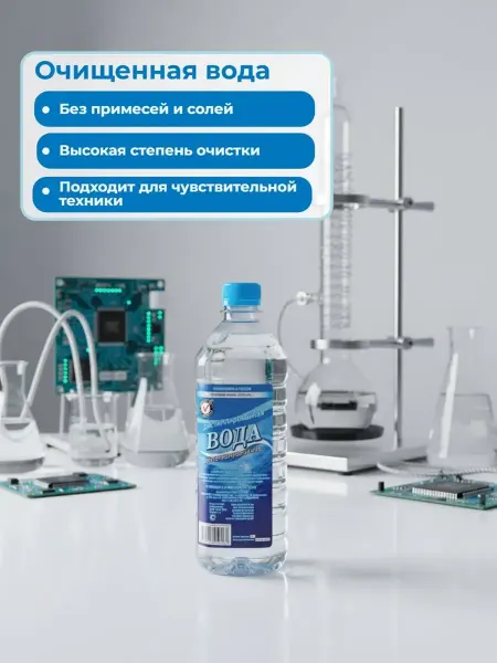 Вода для утюгов "СRYSTAL" 4.6л
