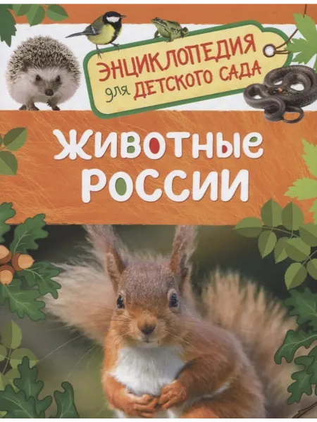 Территория Книг 24 Животные России. Энциклопедия для детского сада