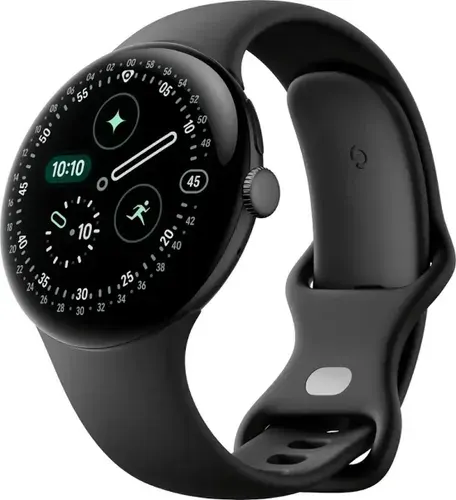Умные часы Google Pixel Watch 4 45mm Wi-Fi (Matte Black/Obsidian)