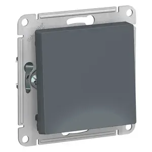 Systeme Electric Выключатель одноклавишный AtlasDesign сх.1, 10АХ, Белый 3шт