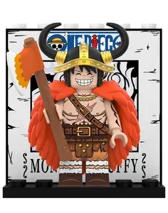 Минифигурка Ван Пис Луффи викинг / One Piece совместима с конструкторами лего (4.5см, пакет) DY674