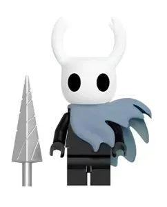 Минифигурка Полый рыцарь / Hollow knight совместима с конструкторами лего (4.5см, пакет) RT116
