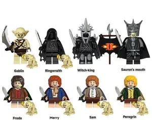 Набор минифигурок Властелин колец Хоббит, Орки / Lord of the rings совместим с конструкторами лего 8шт (4.5см, пакет) TV-6401