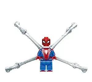 Минифигурка Человек Паук / Spider Man совместима с конструкторами лего (4.5см, пакет) RT054