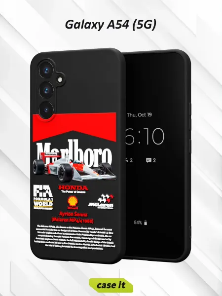 Case it Чехол на Samsung A54 5Gс принтом McLaren MP4 4