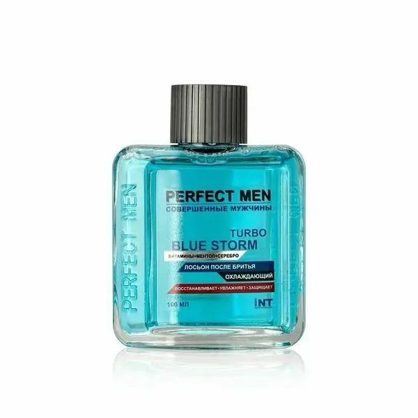 Лосьон после бритья Perfect Men "Turbo", Blue Storm, 100 мл