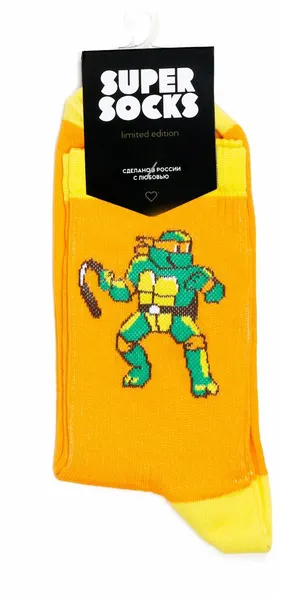 Super socksНоски Носки с черепашками ниндзя