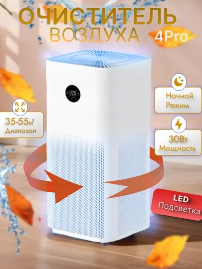 Очиститель воздуха для помещений Xiaomi Mi Smart Air Purifier 4 Lite/4/4 pro