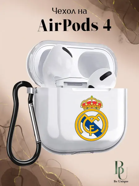 Be Unique Чехол на AirPods 4 4 ANC Real Madrid