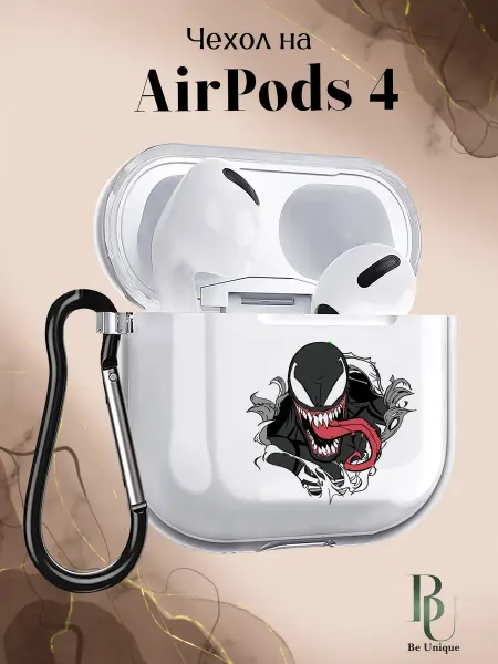 Be Unique Чехол на AirPods 4 4 ANC Веном