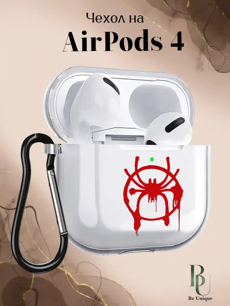 Be Unique Чехол на AirPods 4 4 ANC Человек Паук