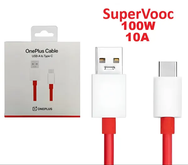 Кабель OnePlus (Ванплюс) USB Type-A/USBType-C 10A (1м) красный