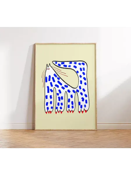 Onllyart Постер детский с кошкой