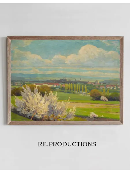 Re.productions Постер View of Kosice - Ľudovít Čordák