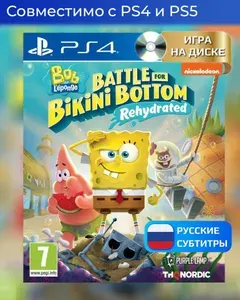 Игры для PS4 Spongebob Squarepants: Battle for Bikini Bottom - Rehydrated PlayStation 4