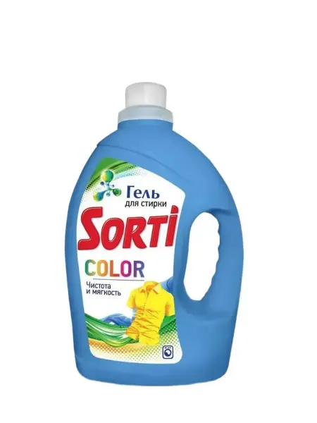 SORTI Гель для стирки color, 1.2 л