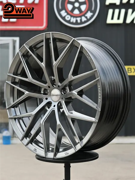 Taigiro Топ дизайн Колесный диск Литой 20x8.5 PCD5x112 ET35 D66.6 Темный хром