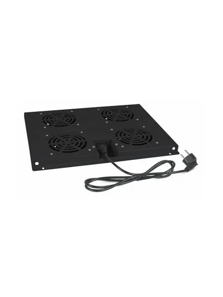 Cabeus Модуль вентиляторный TRAY-60-BK 4 вент. черный