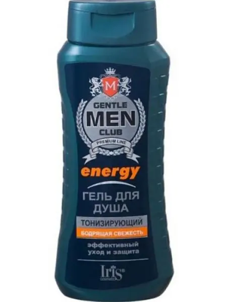 IRIS Gentlemen club Гель для душа Energy тонизирующийт 400мл