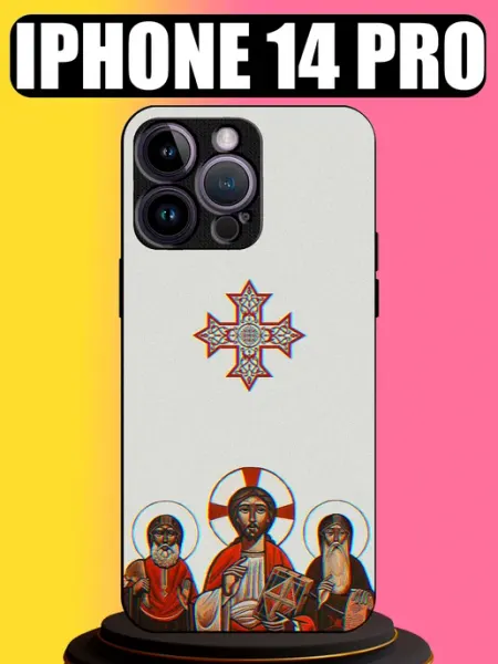 Tattycase Чехол на iPhone 14 Pro с принтом православный