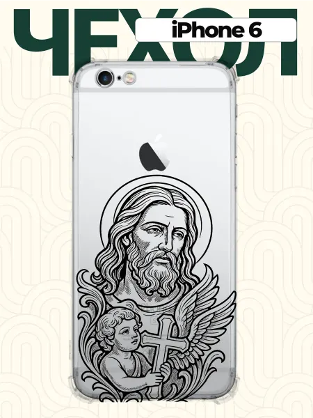 CHEHOO Чехол на iPhone 6 Иисус Христос