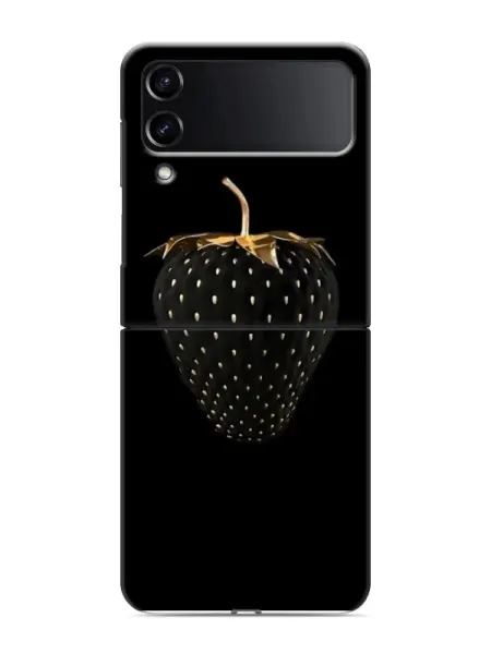 InThisCase Чехол на Samsung Galaxy Z Flip 4 с принтом Клубника