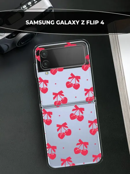 Samsung Чехол на Galaxy Z Flip 4 с вишней