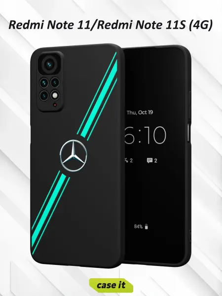 Case it Чехол на Redmi Note 11 11S 4G Mercedes-AMG Petronas F1