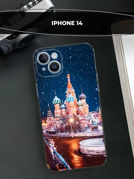 Avocase Чехол на Apple iPhone 14 зимний