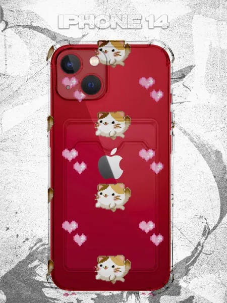 PRINTberries Чехол на IPHONE 14 с принтом надпись