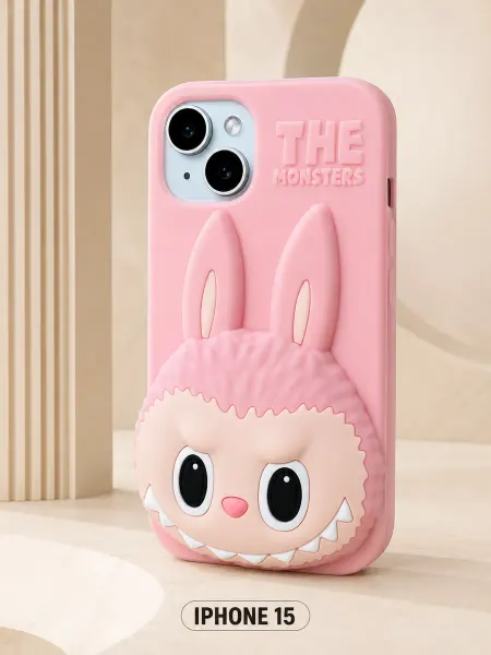 Kitniss Чехол на iphone 15 с монстром