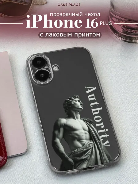 Case Place Чехол на iPhone 16 Plus искусство
