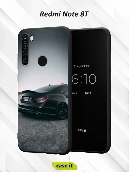 Case it Чехол на Redmi Note 8T с принтом Mercedes-Benz CLS 63