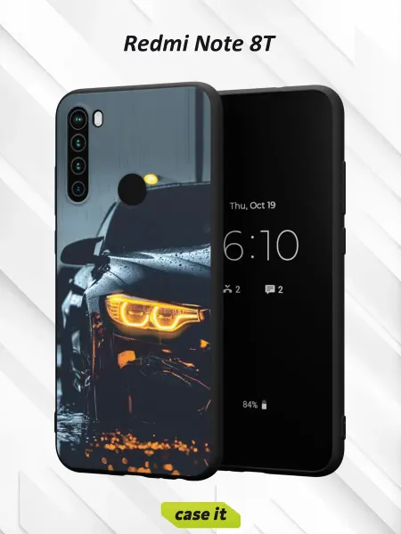 Case it Чехол на Redmi Note 8T с принтом часть BMW M4
