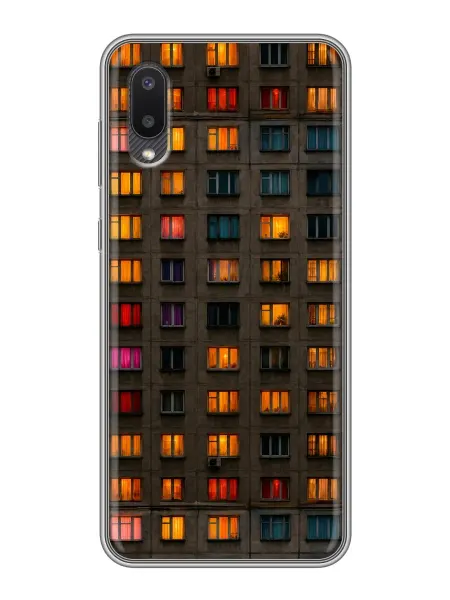 ChesnoCase Чехол на Samsung Galaxy A02 панельки прикол