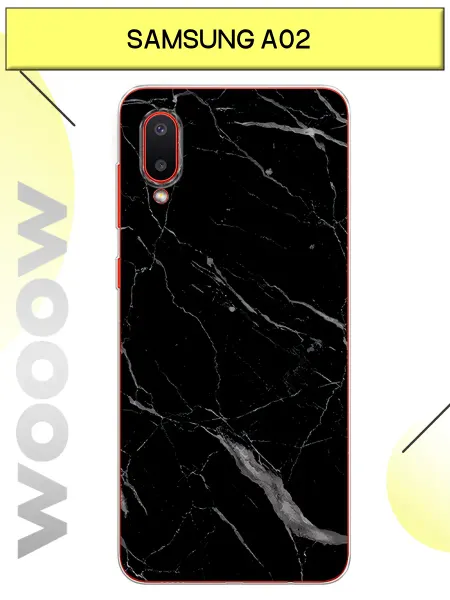 Samsung Чехол на Galaxy A02 мрамор