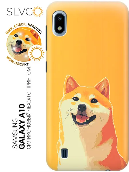SLVGO Чехол на Samsung Galaxy A10 милый