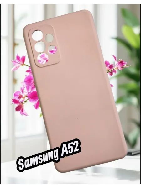 Kambar cases Чехол на Samsung A52 силиконовый soft-touch