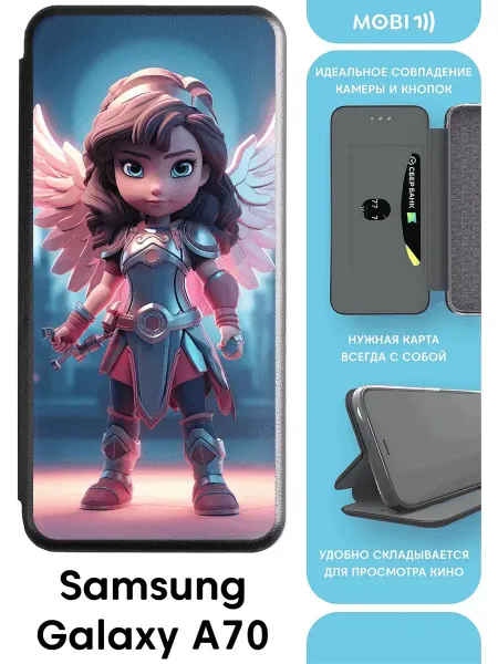 Mobi711 Чехол-книжка на Samsung Galaxy A70