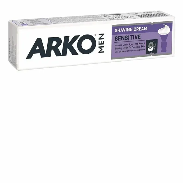 Крем для бритья Arko Men Shaving Cream Sensitive для чувствительной кожи 65 гр