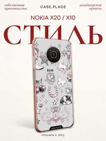 Nokia Чехол на X20 X10 y2k