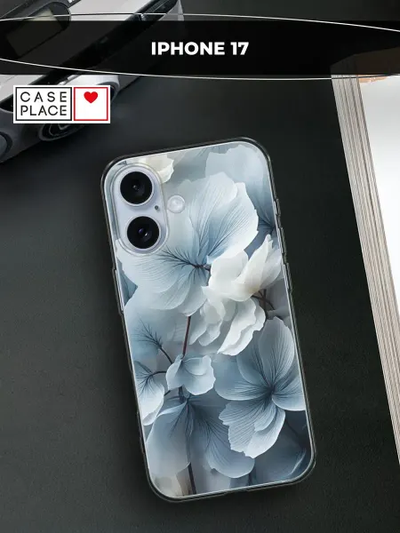 Чехол на iPhone 17 с цветочками